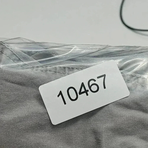 Eileen Fisher Womens Cargo Pants Size 12 Gray Cotton Blend Gray - Picture 9 of 9